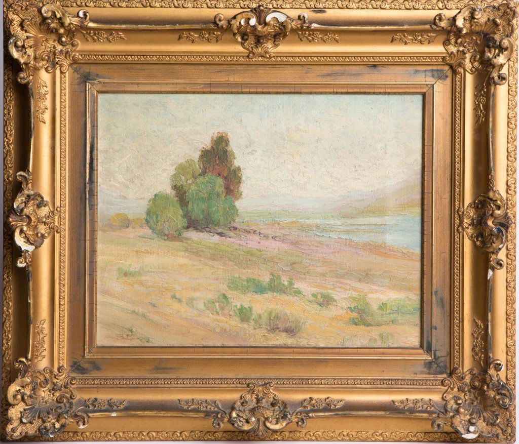 CALIFORNIA IMPRESSIONISM STYLE LANDSCAPE PAINTING (1 of 3)