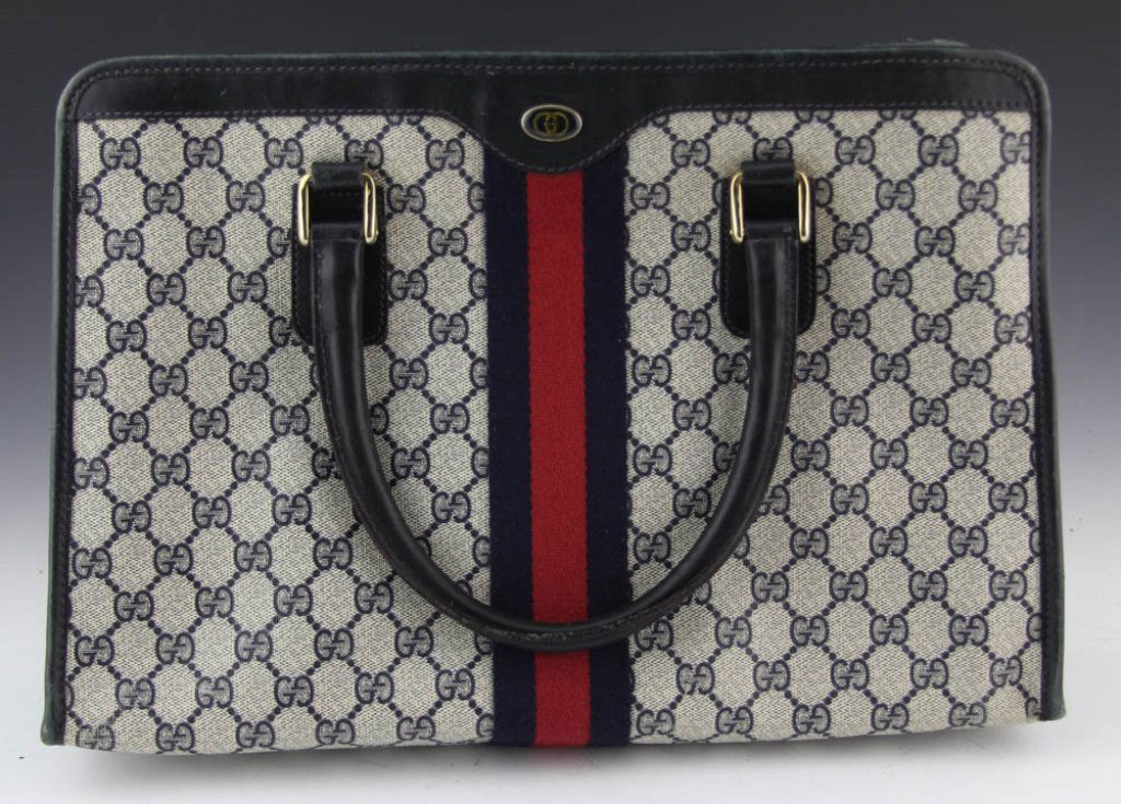 GUCCI 1980s HANDBAG (1 of 5)