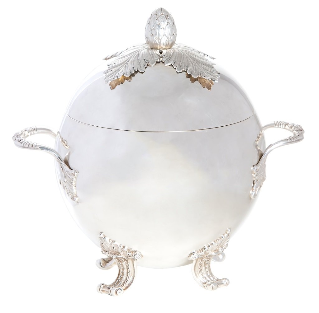 TIFFANY & CO. DANISH STERLING SILVER ICE BUCKET (1 of 6)