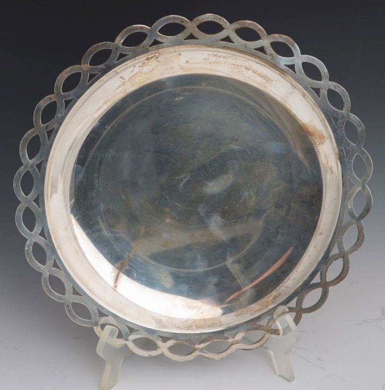 TIFFANY & CO. MAKERS STERLING SILVER # 25207 TRAY (1 of 3)