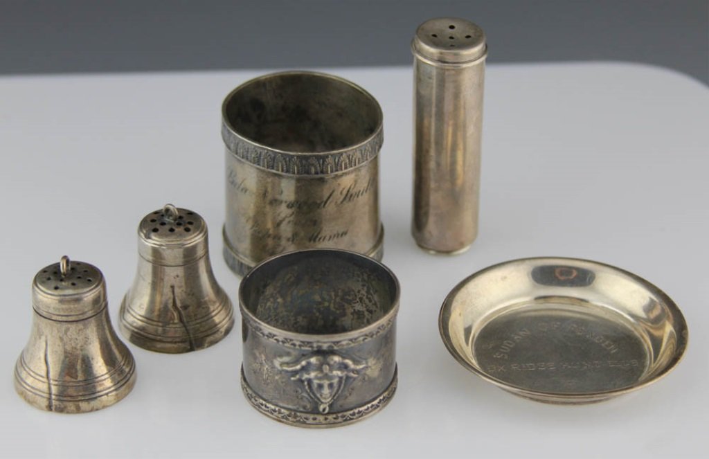 (6) STERLING SILVER TRINKETS (1 of 4)