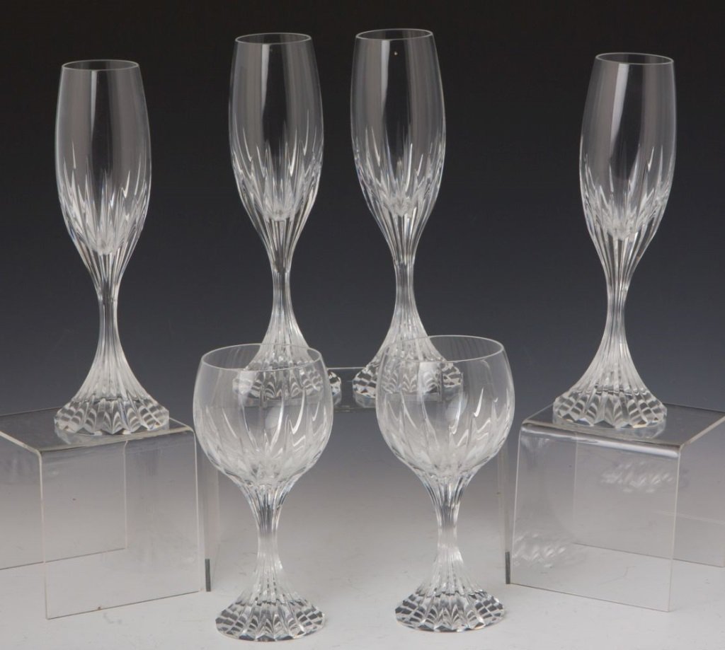 (6) BACCARAT CRYSTAL STEMWARE GLASSES (1 of 4)