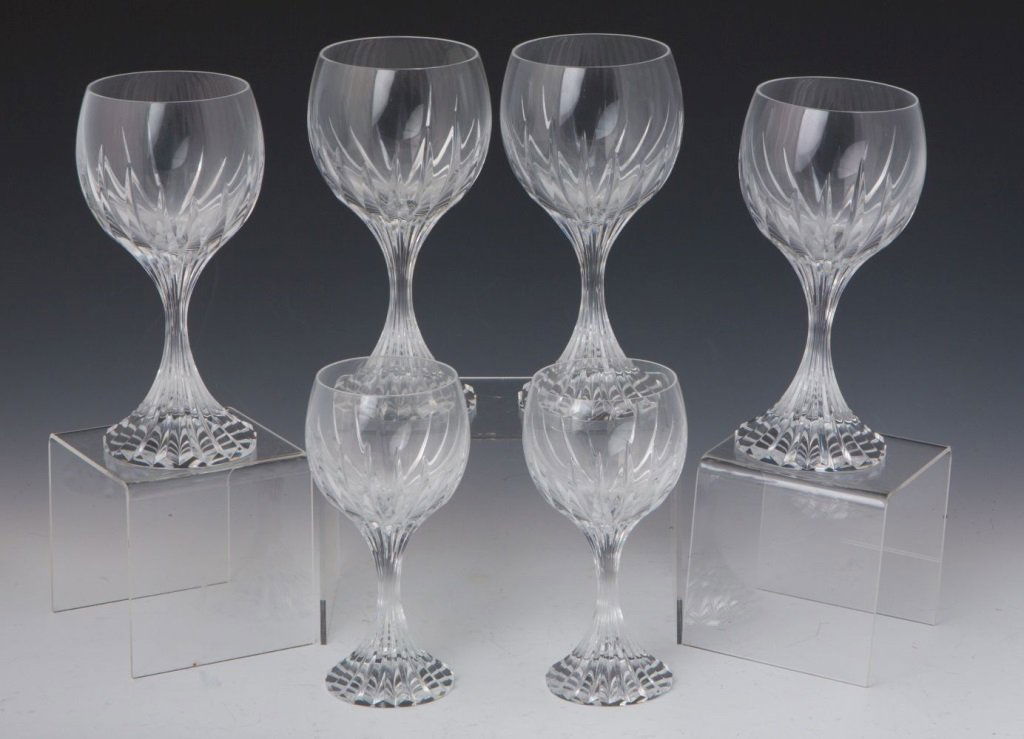 (6) BACCARAT CRYSTAL STEMWARE GLASSES (1 of 5)