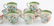 TWO SETS OF ENGLISH PORCELAIN TEA CUPS & SAUCERS - 3