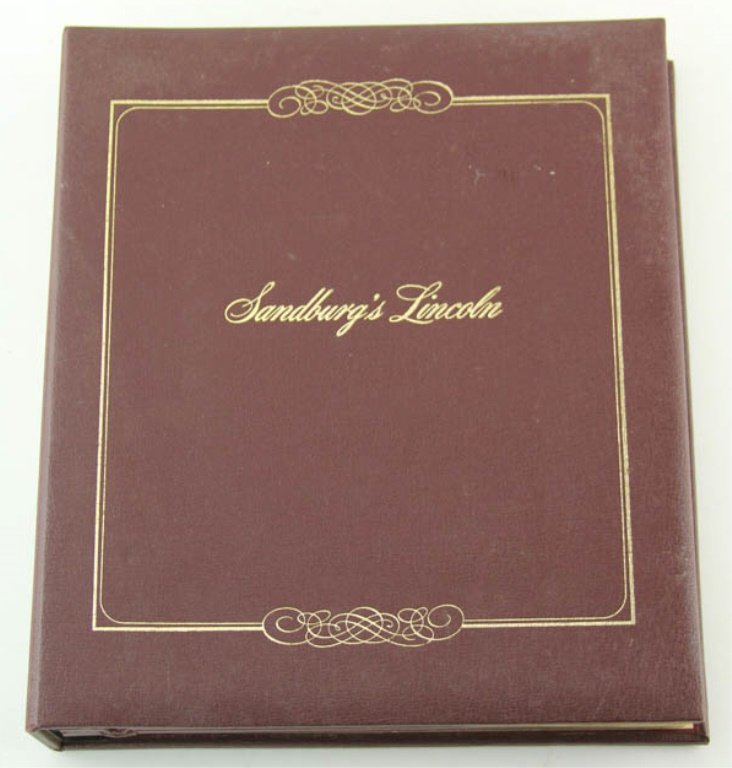 1977 SANDBURG'S LINCOLN SILVER PROOF SET (1 of 6)