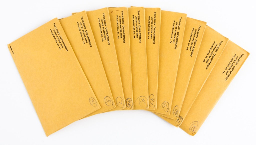 (10) 1963 US TREASURY PHILADELPHIA MINT SETS (1 of 3)