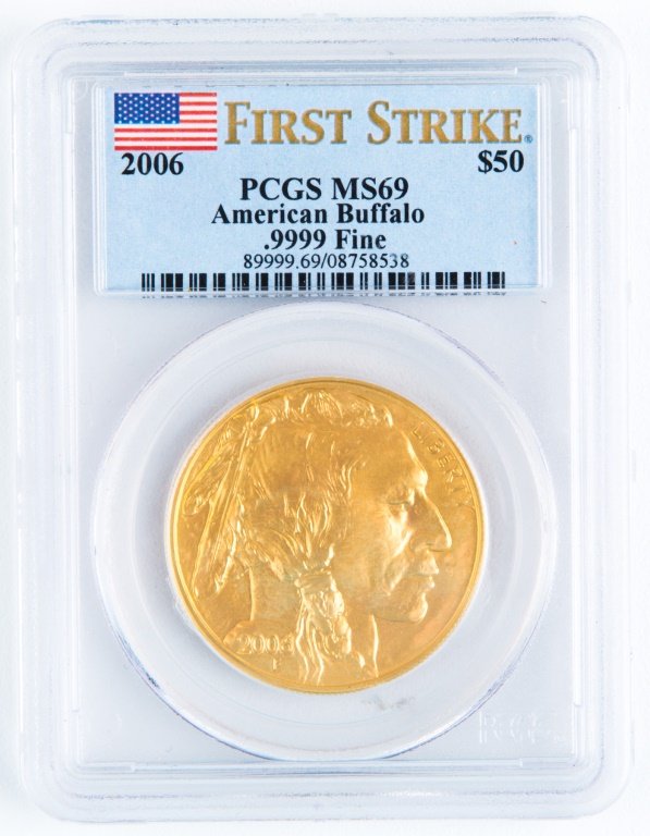 PCGS MS69 2006 $50 GOLD BUFFALO (1 of 3)