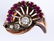 LADIES 14K YELLOW GOLD RUBY & DIAMOND RING - 2