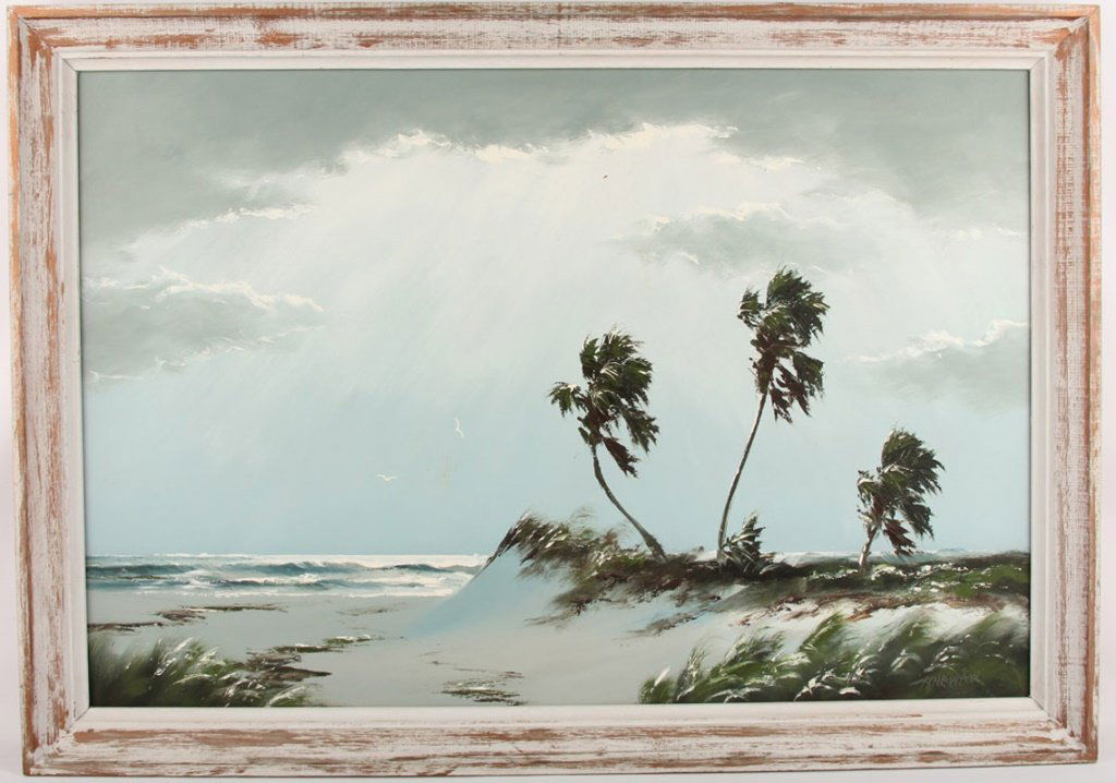 HAROLD NEWTON FLORIDA HIGHWAYMEN RIO MAR PAINTING (1 of 4)