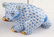 5 HEREND PORCELAIN ANIMAL FIGURINES - 5