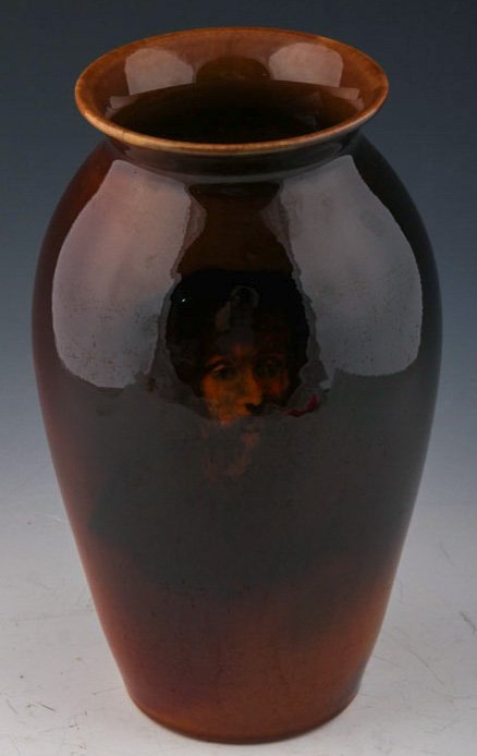 ROOKWOOD POTTERY CAVALIER VASE 1895 (1 of 3)