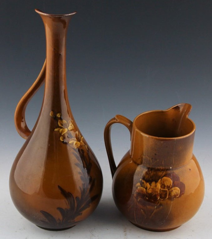 LOT OF TWO ROOKWOOD ART POTTERY (1 of 6)