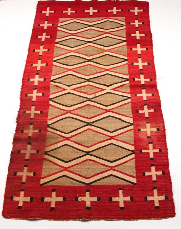 MID 20TH CENTURY NAVAJO RUG (1 of 6)