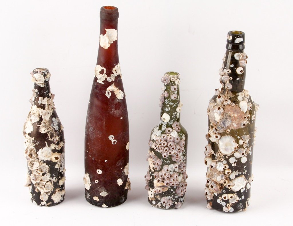 FOUR BOTTLES FROM DIVING IN JUPTIER FLORIDA` (1 of 5)