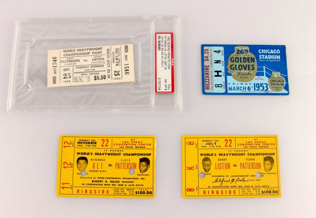 4 CHAMPIONSHIPS FINALS BOXING TICKETS ALI & MORE (1 of 5)