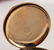 MENS WALTHAM 14K GOLD POCKET WATCH HUNTER KEYSTONE - 5