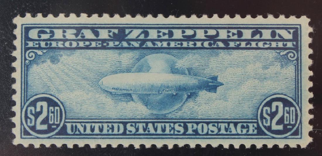 SCOTT #C15 1930 $2.60 GRAF ZEPPELIN MINT OGPH: SCOTT #C15 1930 $2.60 GRAF ZEPPELIN MINT OGPH Scott # C15 1930 USA $2.60 Graf Zeppelin Stamp, unused, Professional Stamp Experts graded, includes certificate.