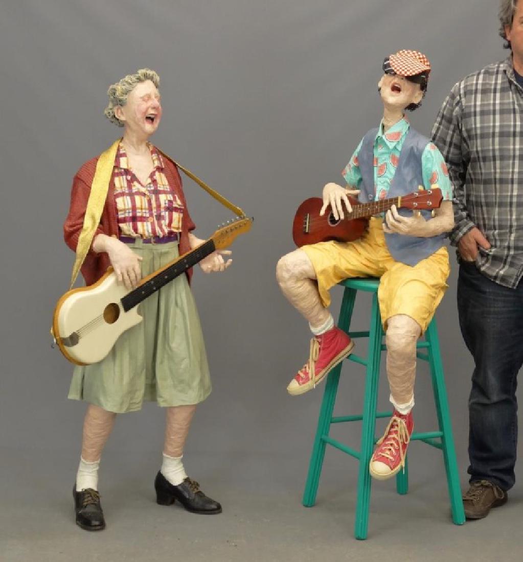 Kay Ritter (American 20th Century), Guitar Players (1 of 11)