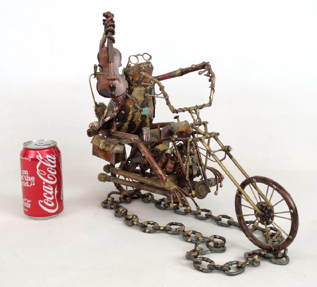 Frog Biker Sculpture (1 of 15)