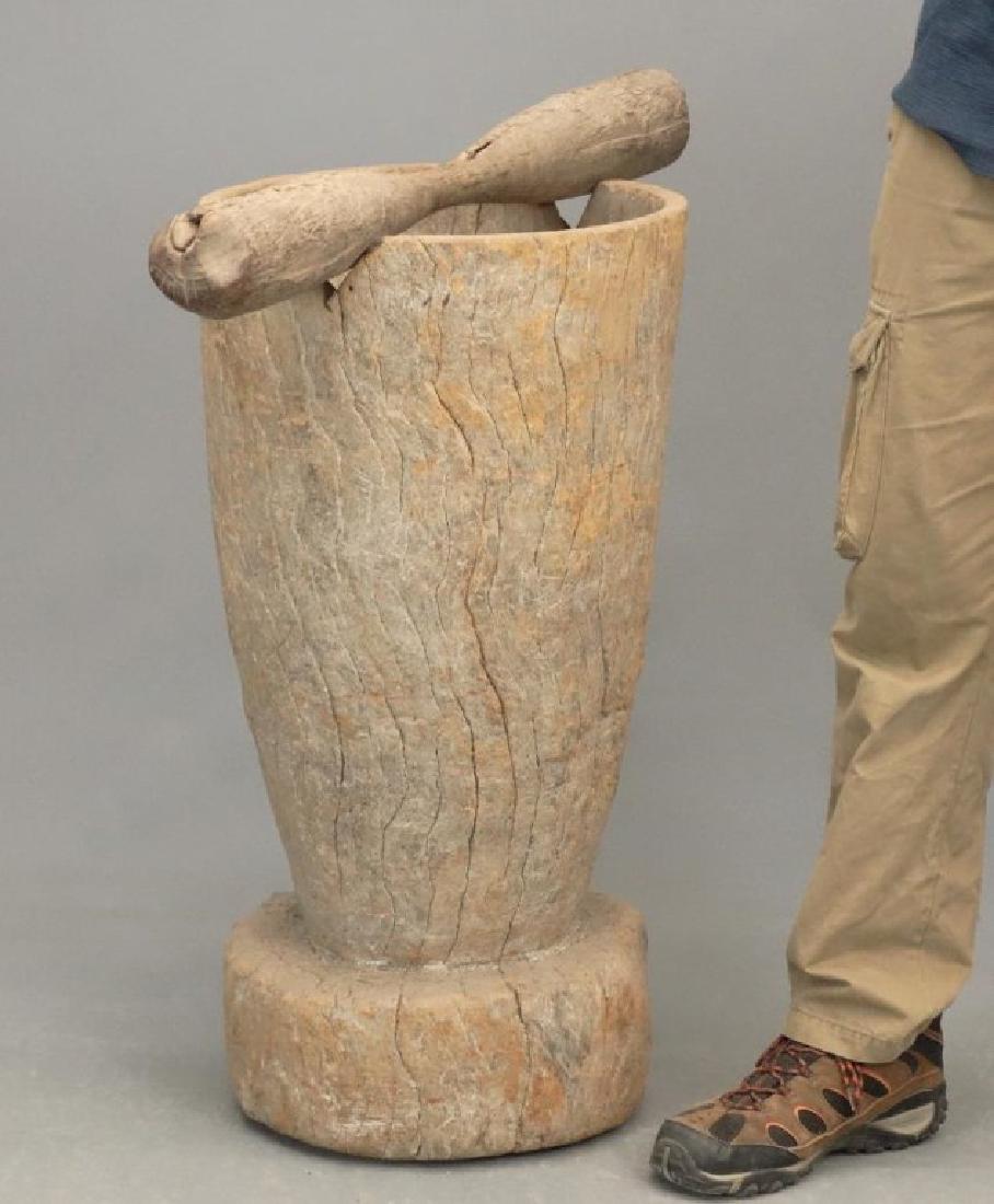 Large Ethnic Mortar & Pestle (1 of 6)