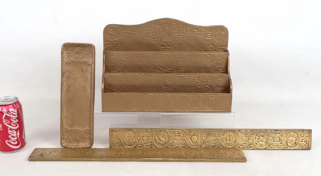 Tiffany Letter Holder & Blotter Ends (1 of 6)