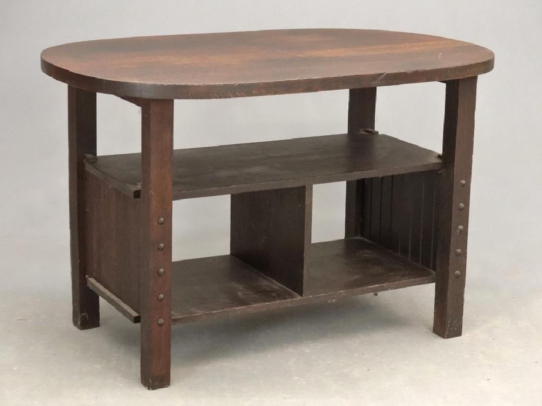 Arts & Crafts Library Table (1 of 6)