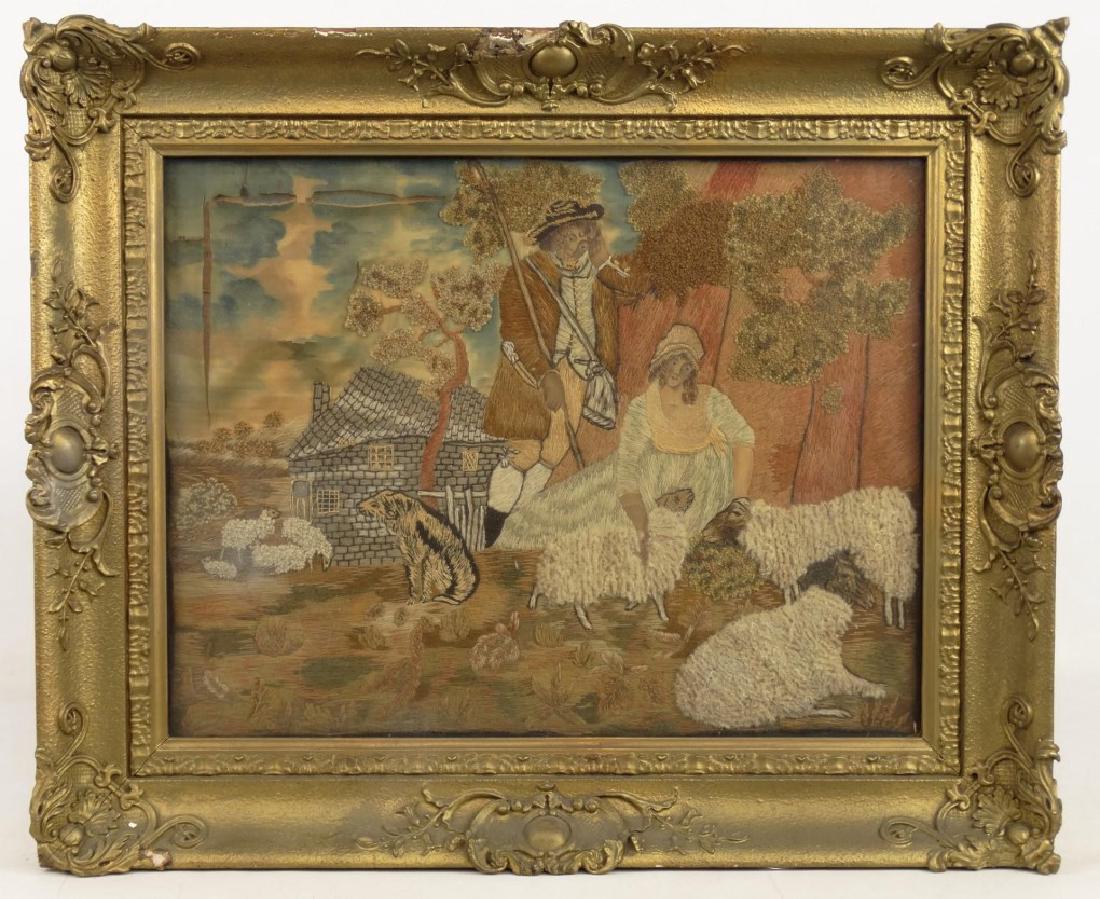 19th c. Sampler (1 of 5)