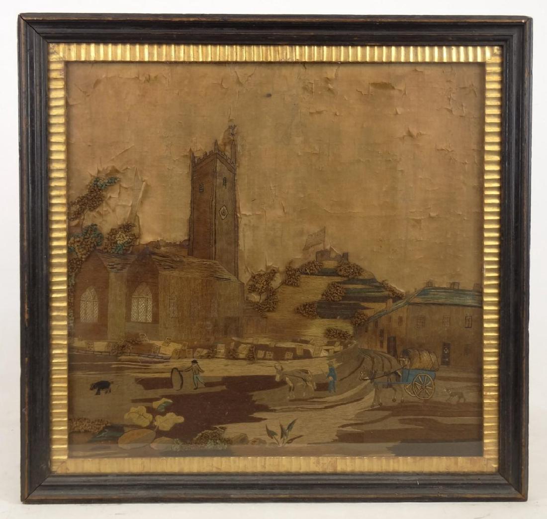 19th c. Silk Needlework (1 of 7)