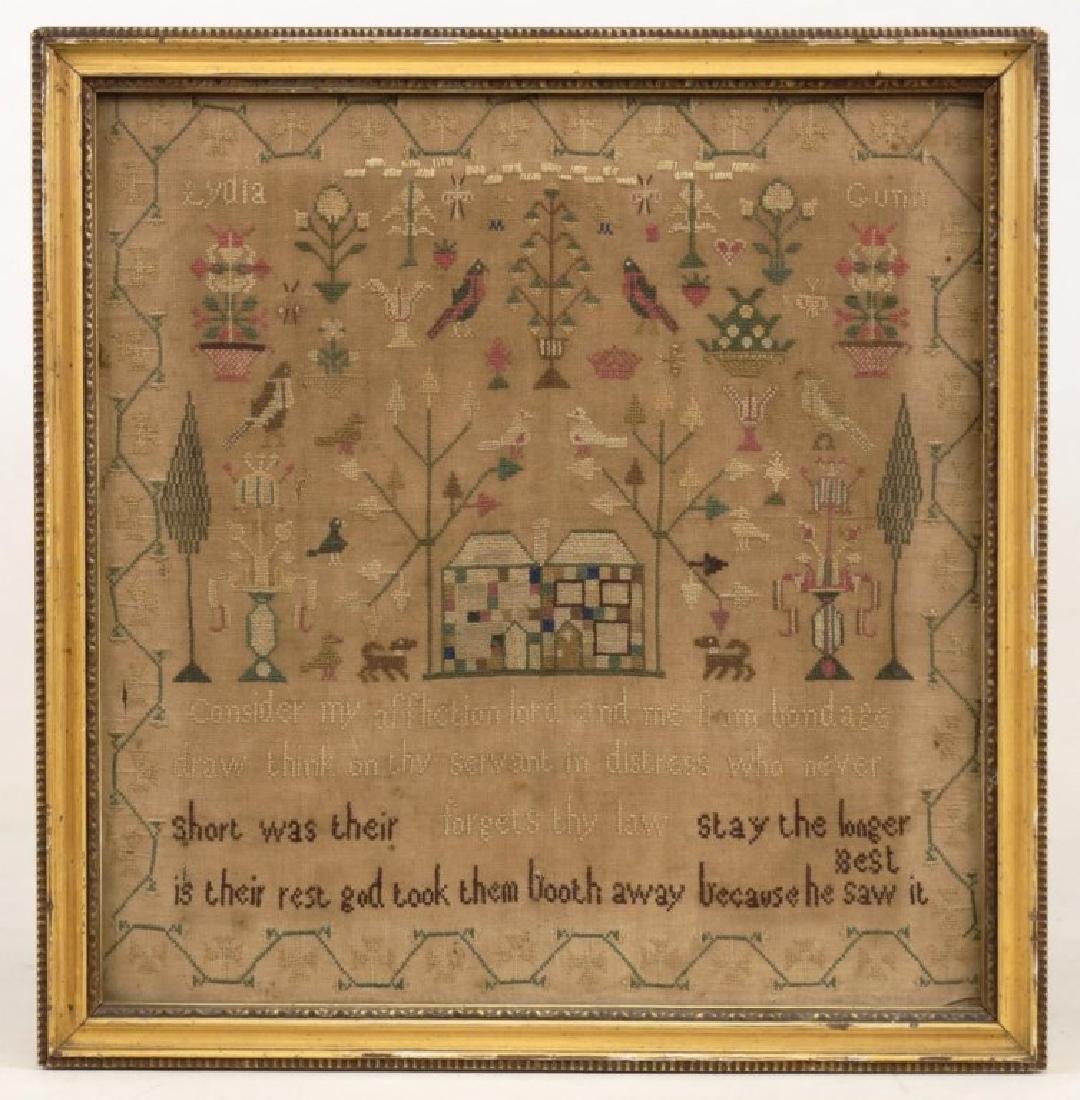 19th c. Sampler (1 of 5)