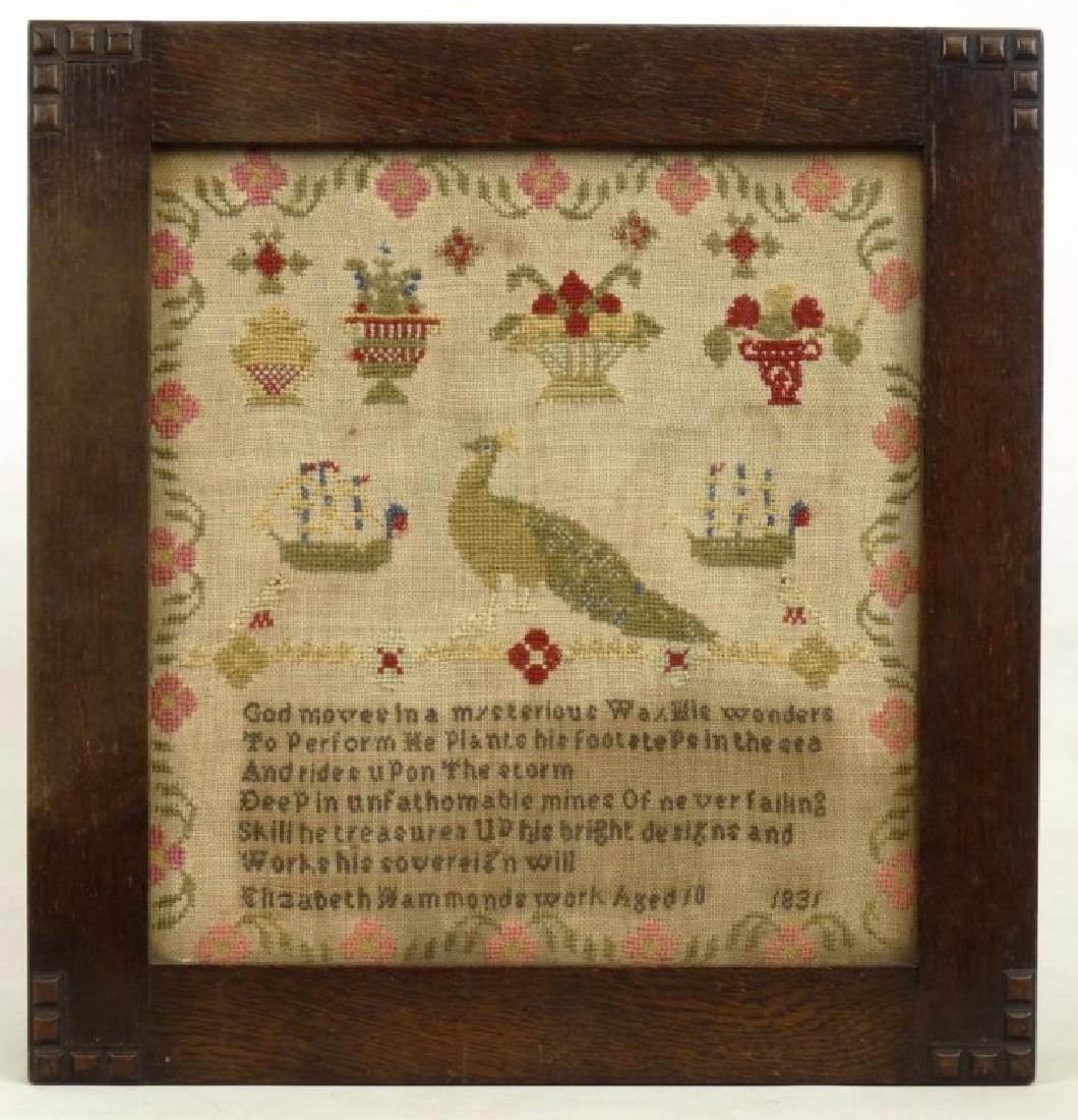 19th c. Sampler (1 of 5)