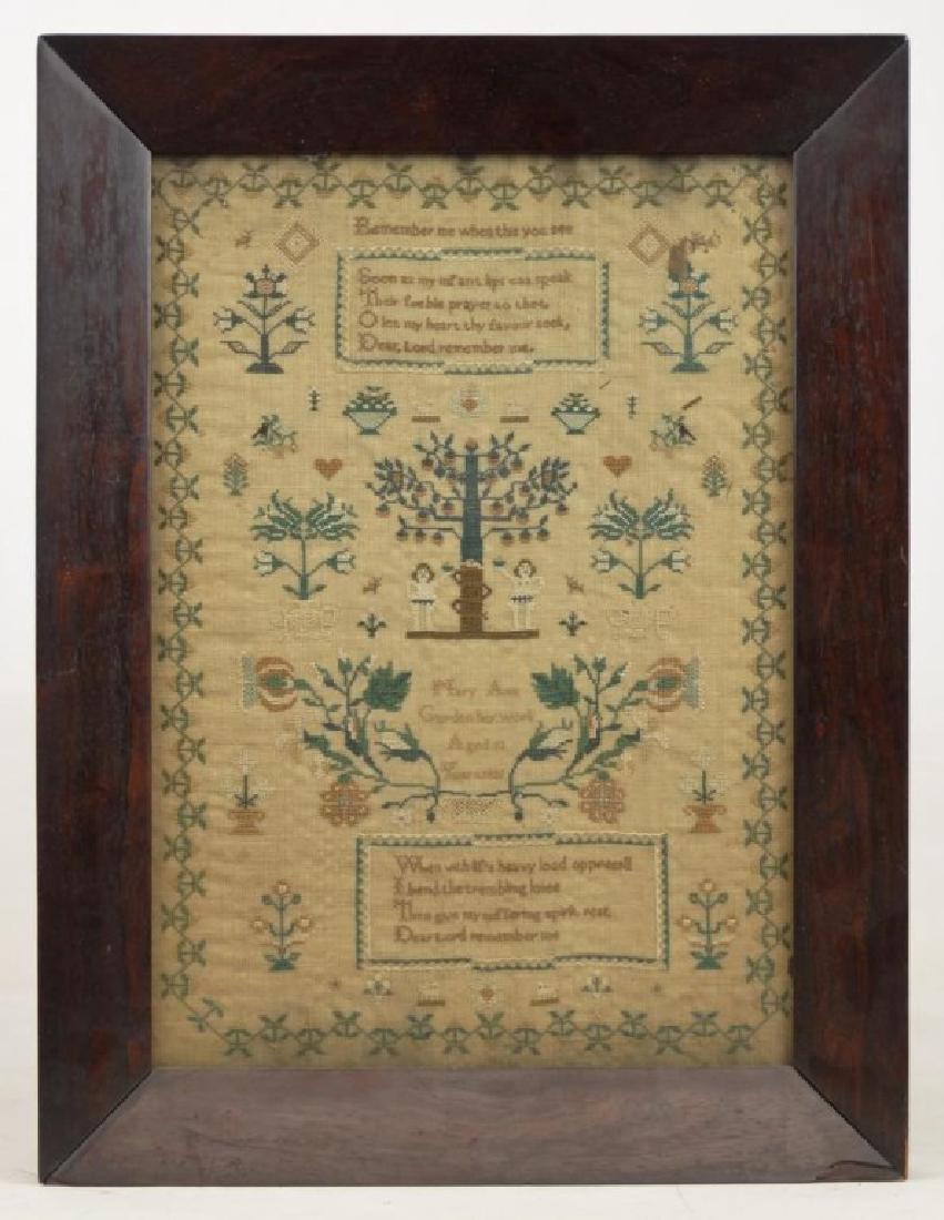 19th c. Sampler (1 of 5)