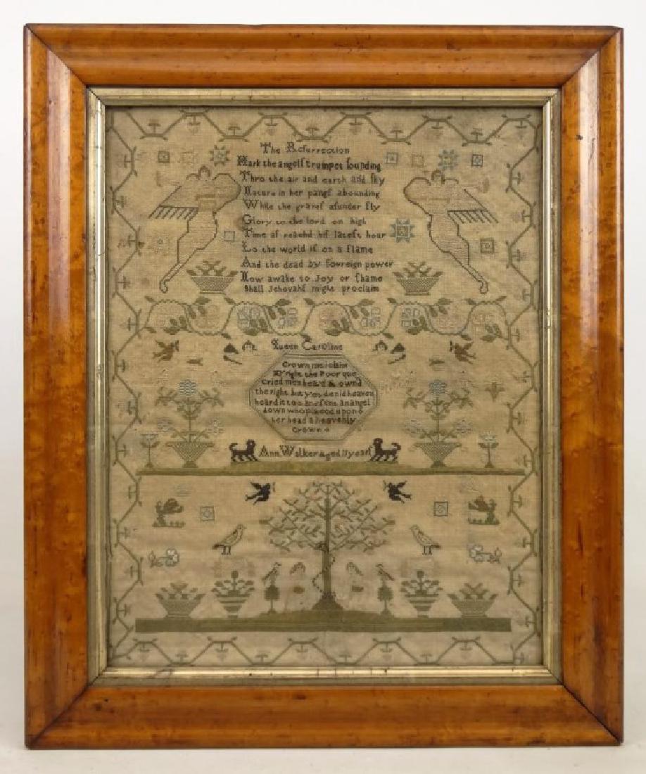 19th c. Sampler (1 of 5)
