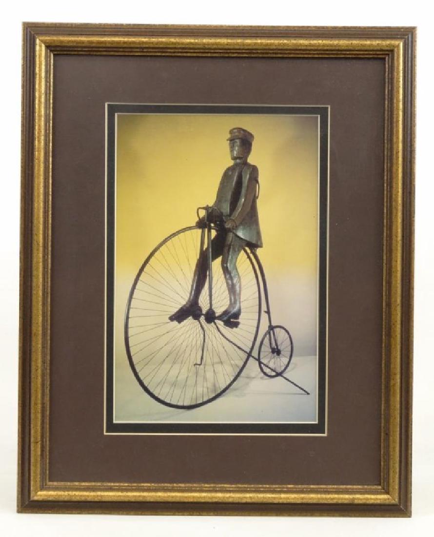 Folk Art High Wheel Photograph (1 of 3)