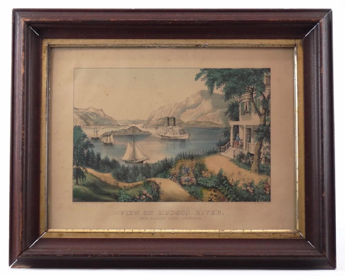 19th c. Currier And Ives Print (1 of 4)