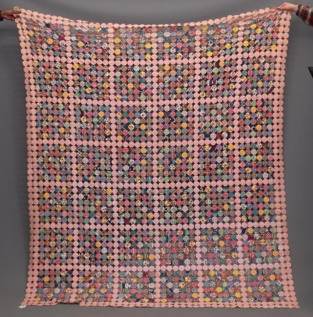 Yo Yo Quilt (1 of 3)