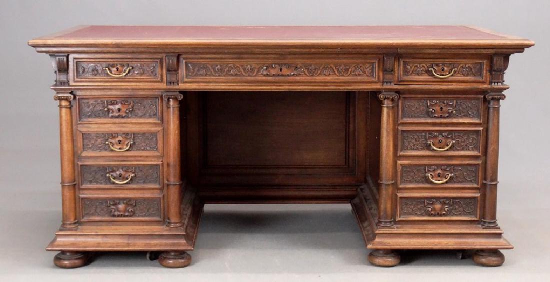 Victorian Flat Top Desk (1 of 7)