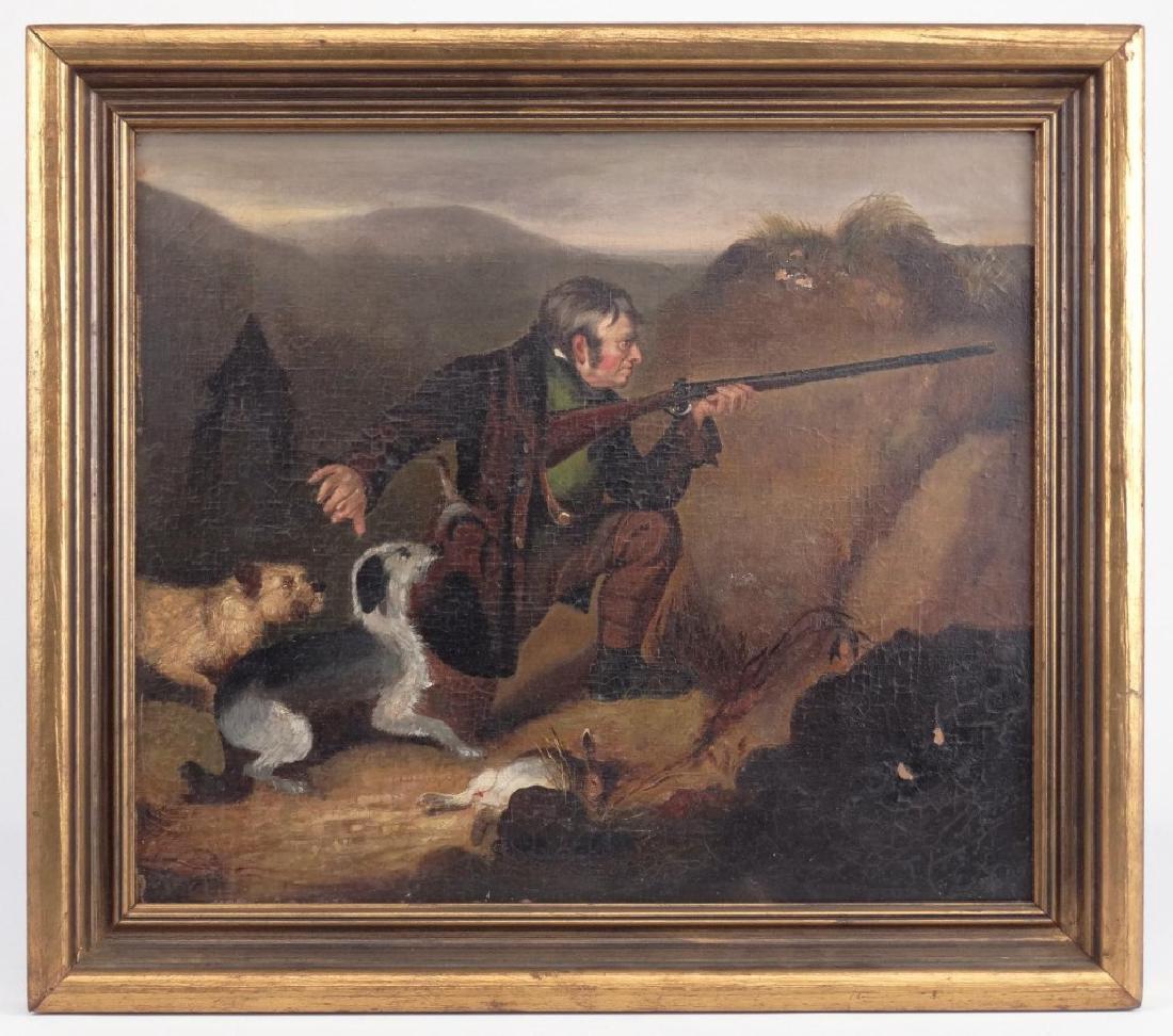 Continental School, Hunter With Dogs (1 of 6)