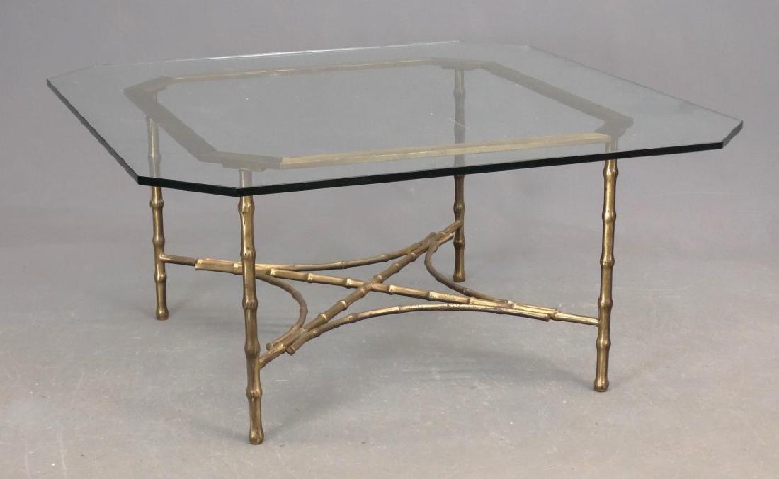 Glass Top Coffee Table (1 of 3)