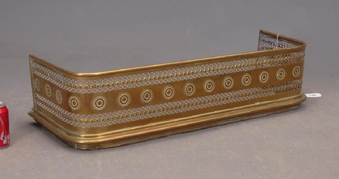 19th c. Firelplace Fender (1 of 6)