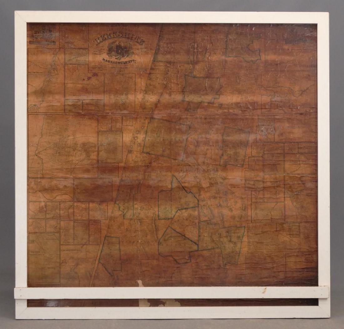 1858 Berkshire Massachusetts Map (1 of 6)