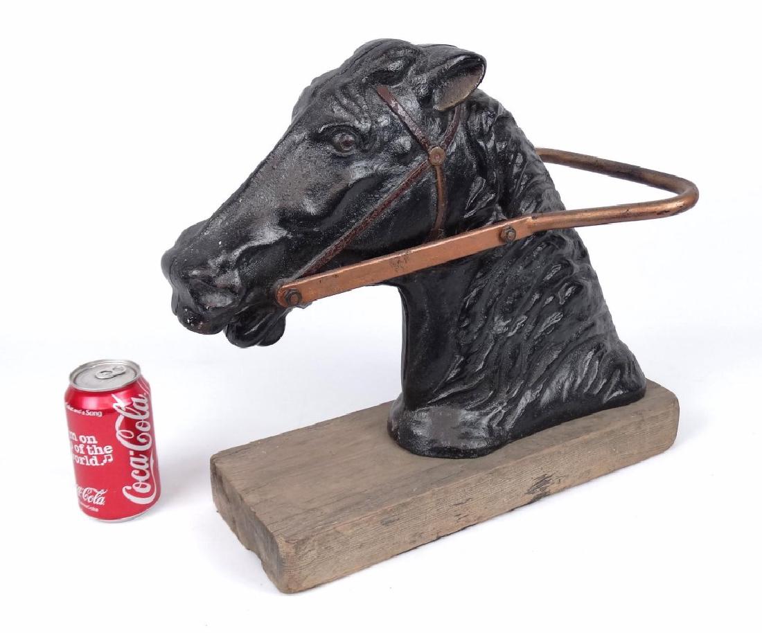 Cast Iron Carousel Horse Head (1 of 4)