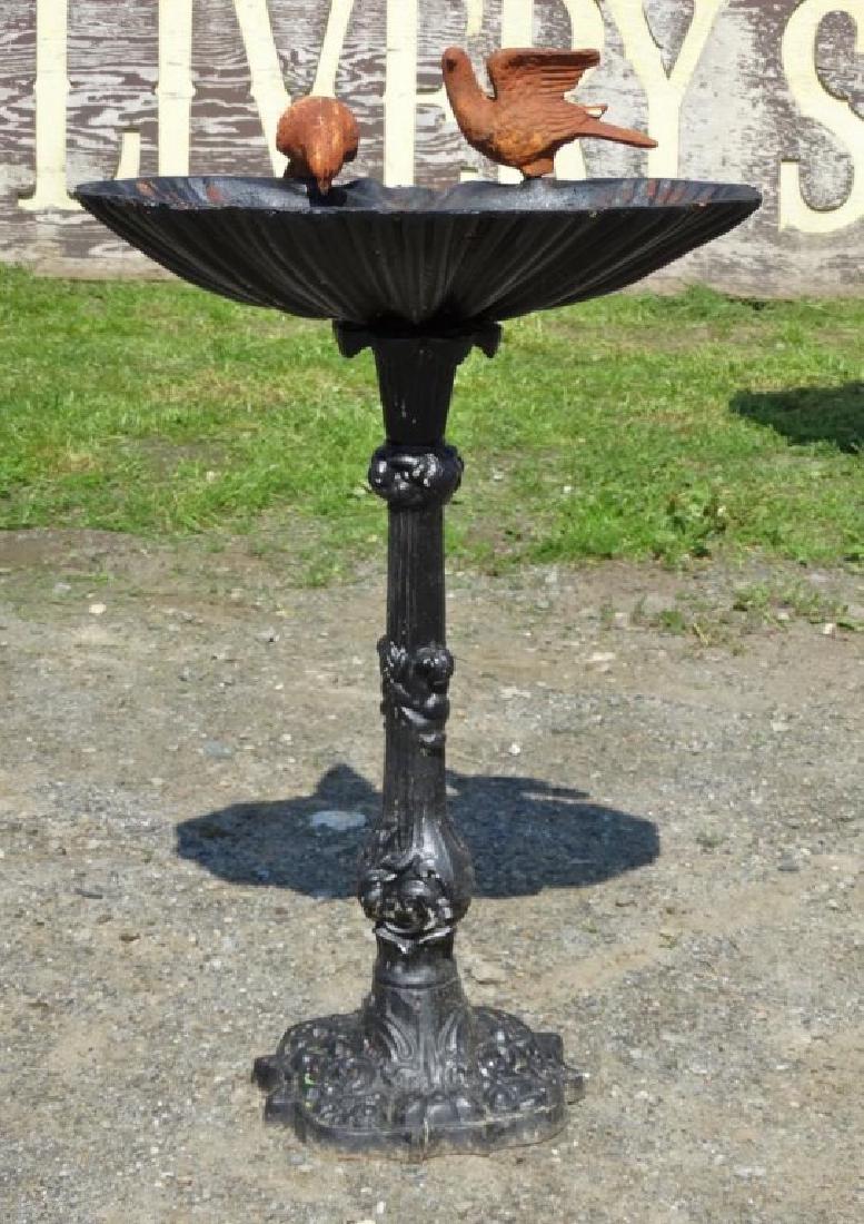Cast Iron Birdbath (1 of 4)
