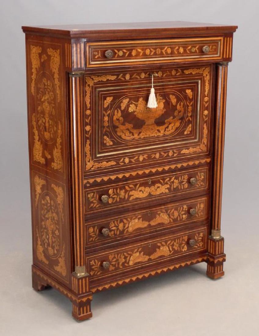 19th c. Secretary Abbatant (1 of 10)