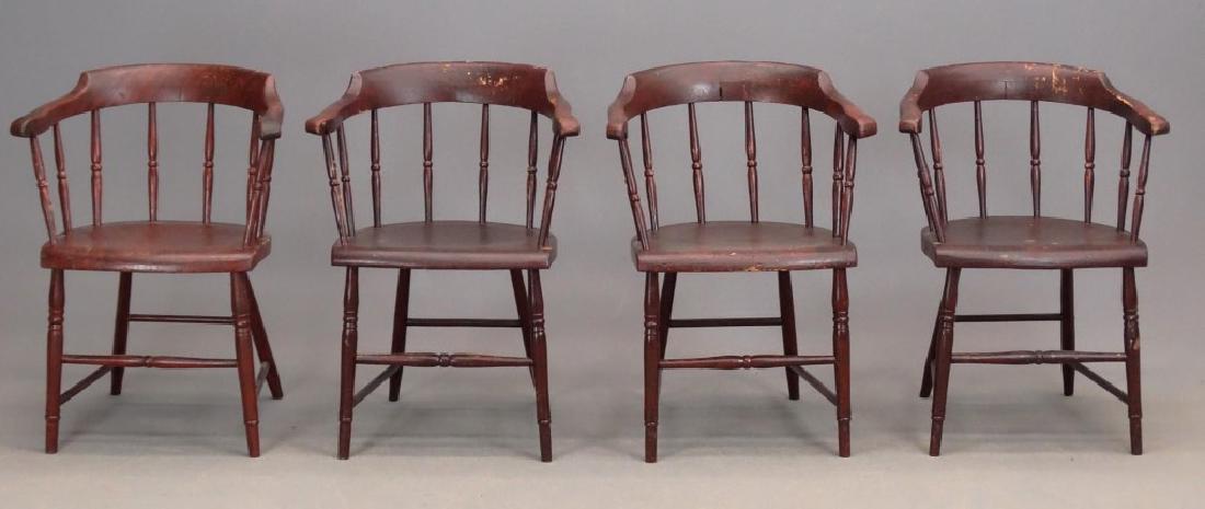 Set Of 19th c. Windsor Chairs (1 of 9)