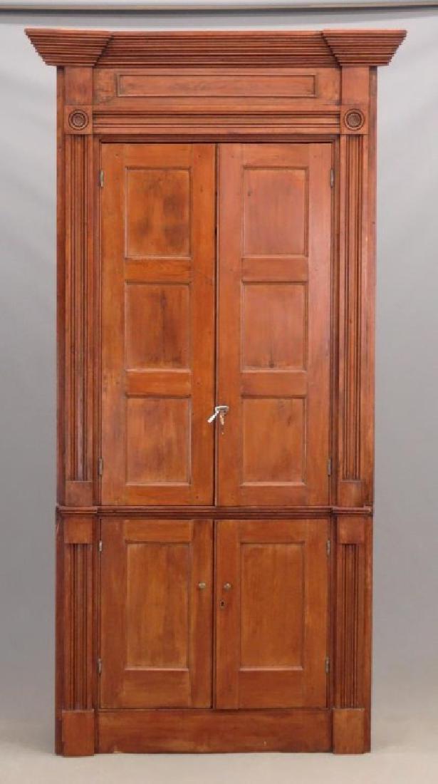 19th c. Corner Cupboard (1 of 8)