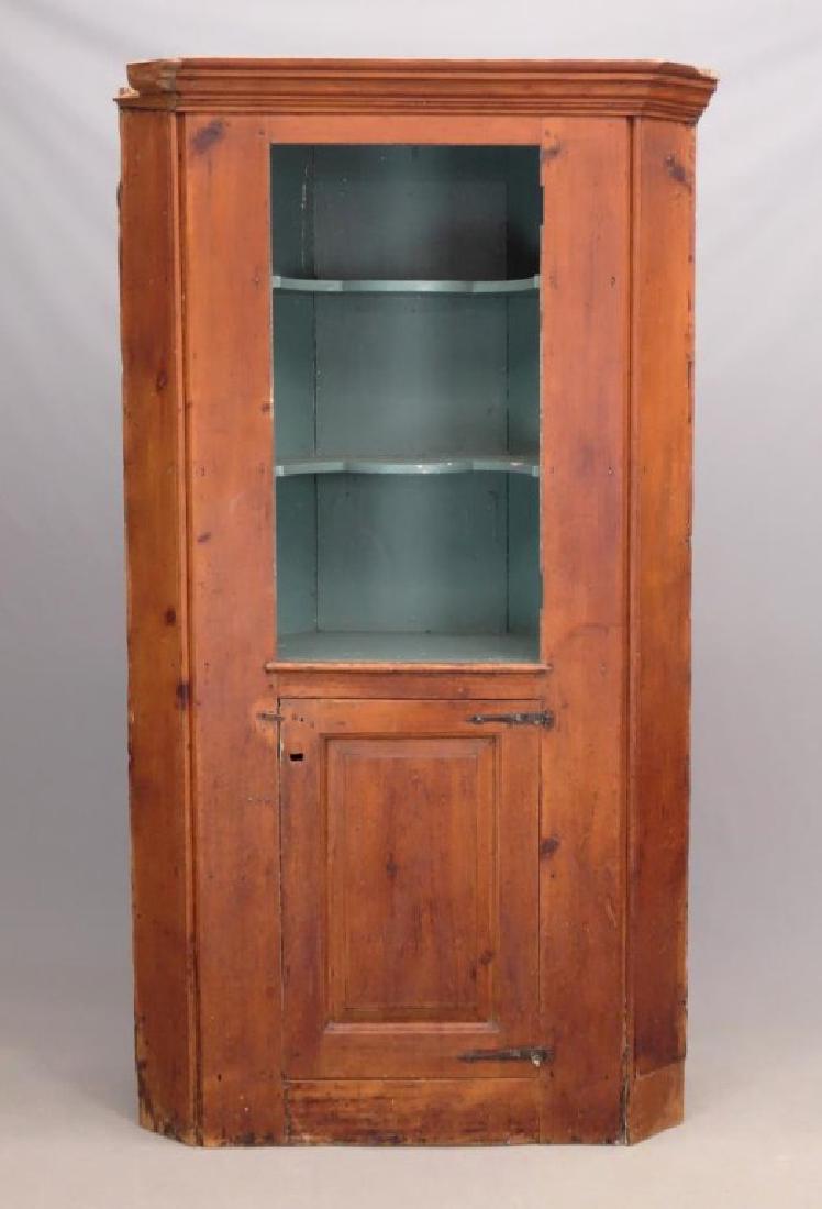 19th c. Corner Cupboard (1 of 7)