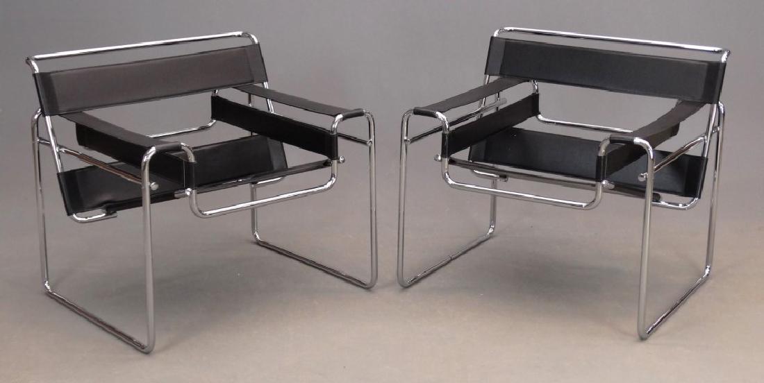 Pair Of Wassily Style Chairs (1 of 5)
