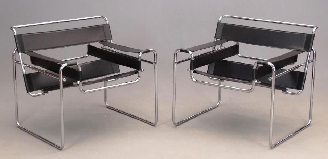 Pair Of Wassily Style Chairs (1 of 5)