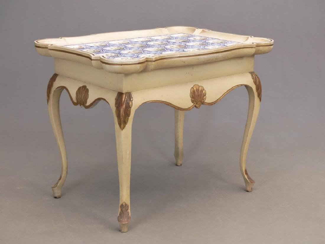 Delft Tile Top Table (1 of 5)