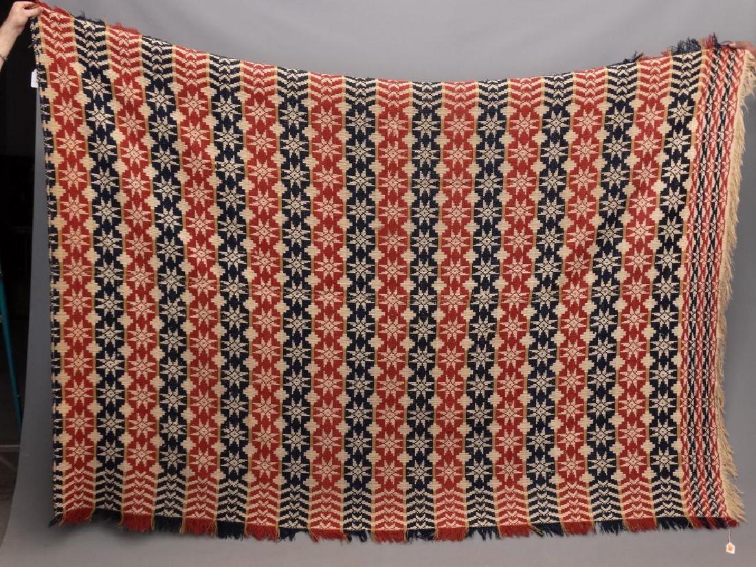 19th c. Coverlet (1 of 4)